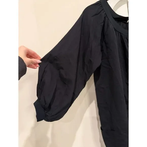 See By Chloe Vintage Black Billow Shirt Dress Sz 38 But Good For US 4-8 - Picture 5 of 15